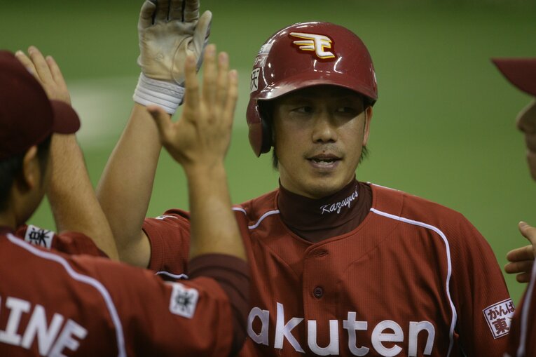 楽天時代の藤田一也　©Naoya Sanuki