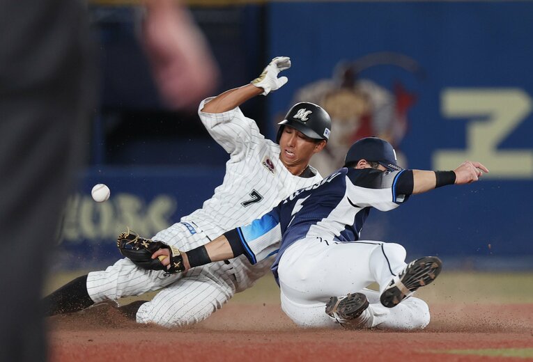 今季は3試合で8打数2安打。4年契約の最終年も成績が残せず、構想外となった（写真は2022年）　©︎JIJI PRESS