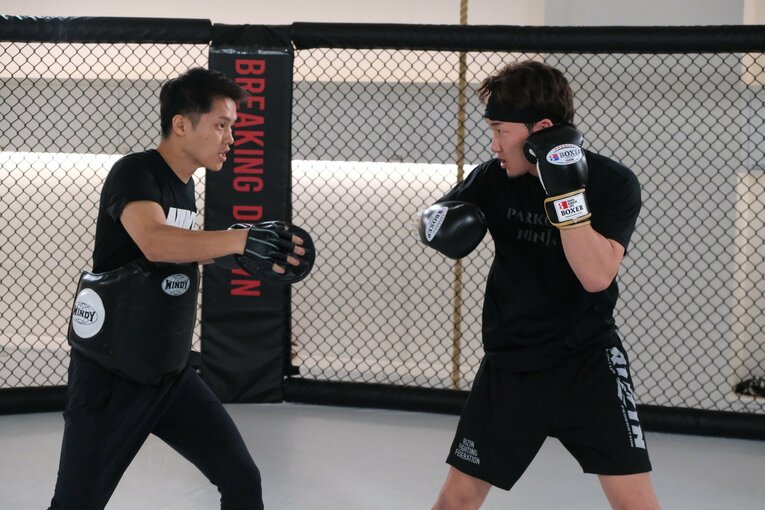 朝倉の公開練習　©Norihiro Hashimoto