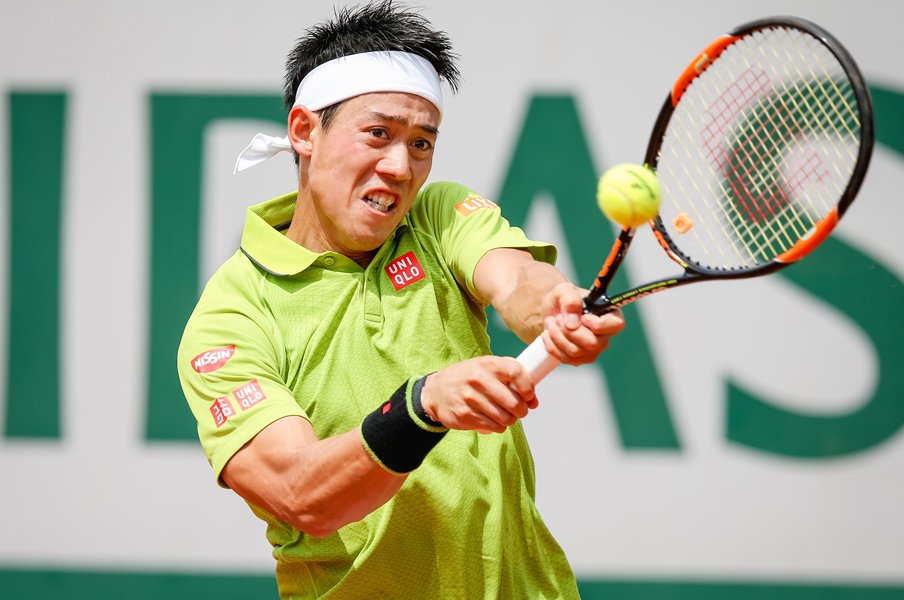 錦織圭から消えた脆さと淡白さ。「負けにくい選手」の戦術選択力。<Number Web> photograph by AFLO