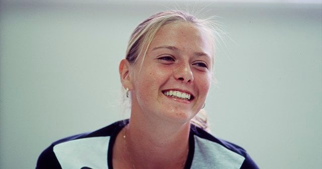 14歳シャラポワが語った「目標」と4歳からつけ続けたペンダント秘話