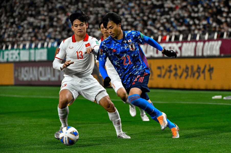 ベトナム戦で浮上したW杯本大会への“不安材料”とは? 快勝オーストラリア戦のウラで見過ごされていた「森保ジャパンの大きな課題」<Number Web> photograph by Takuya Sugiyama/JMPA