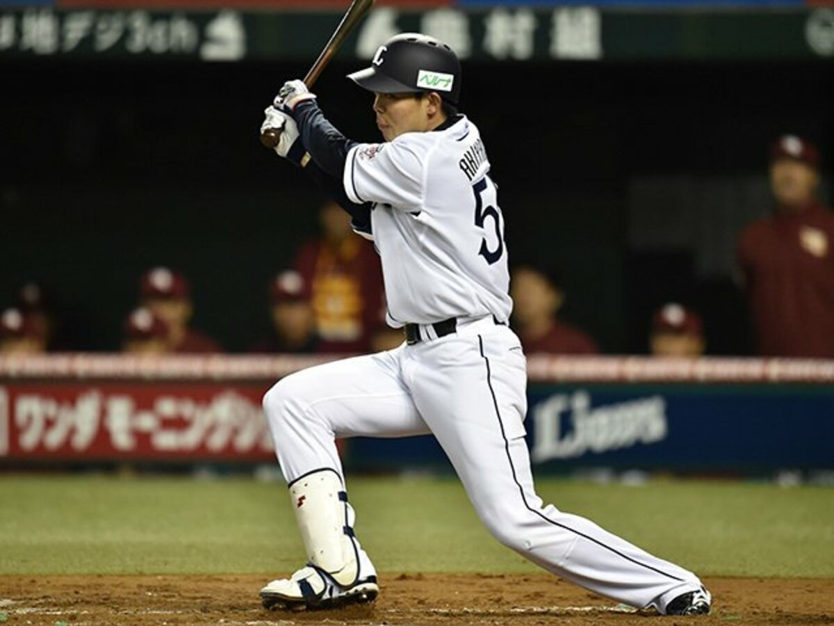 西武 秋山翔吾の打撃は 神の領域 連続安打日本記録まで あと7試合 2 4 プロ野球 Number Web ナンバー