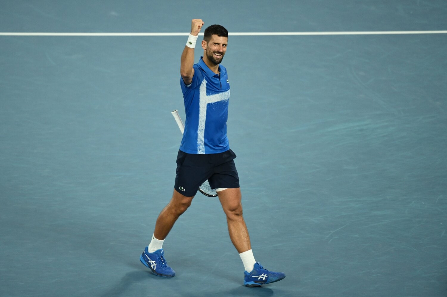 37歳の今も世界のトッププレーヤーであり続けているジョコビッチ  ©︎Getty Images