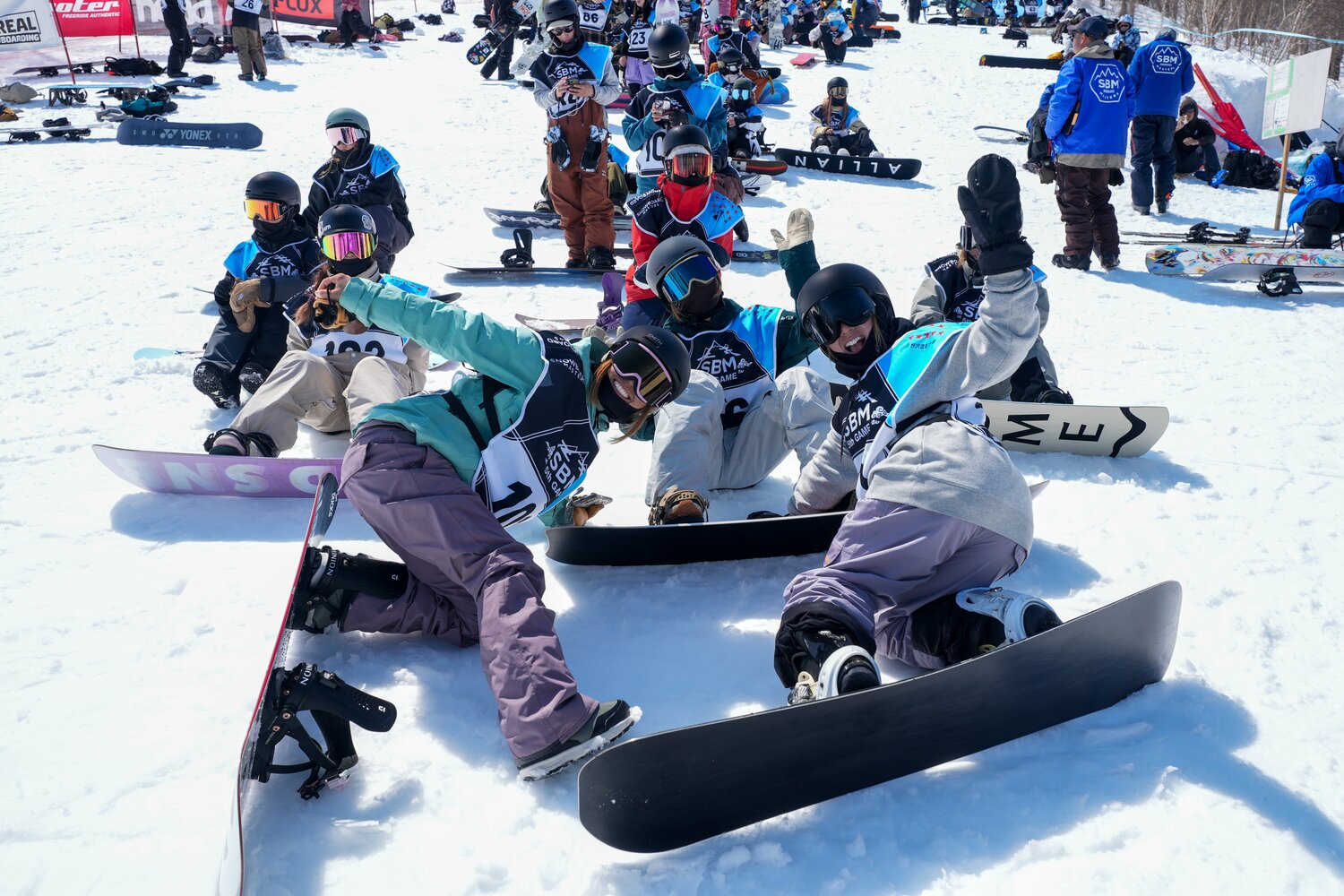 ライダー仲間との再会を喜びつつ、SBMに挑む参加者たち ©︎“tochi” sato(SBM)