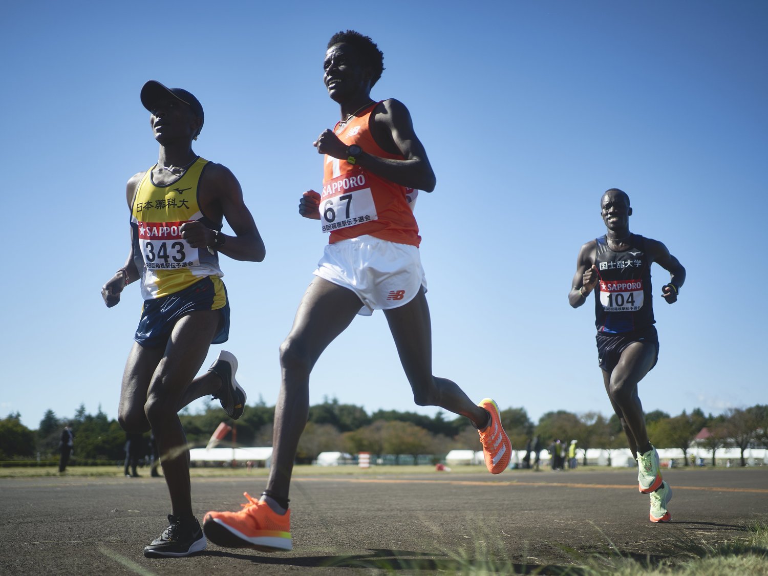 チームのエースとして序盤から積極的にレースを引っ張ったラジニ。全体5位でフィニッシュしたが…… ©Yuki Suenaga