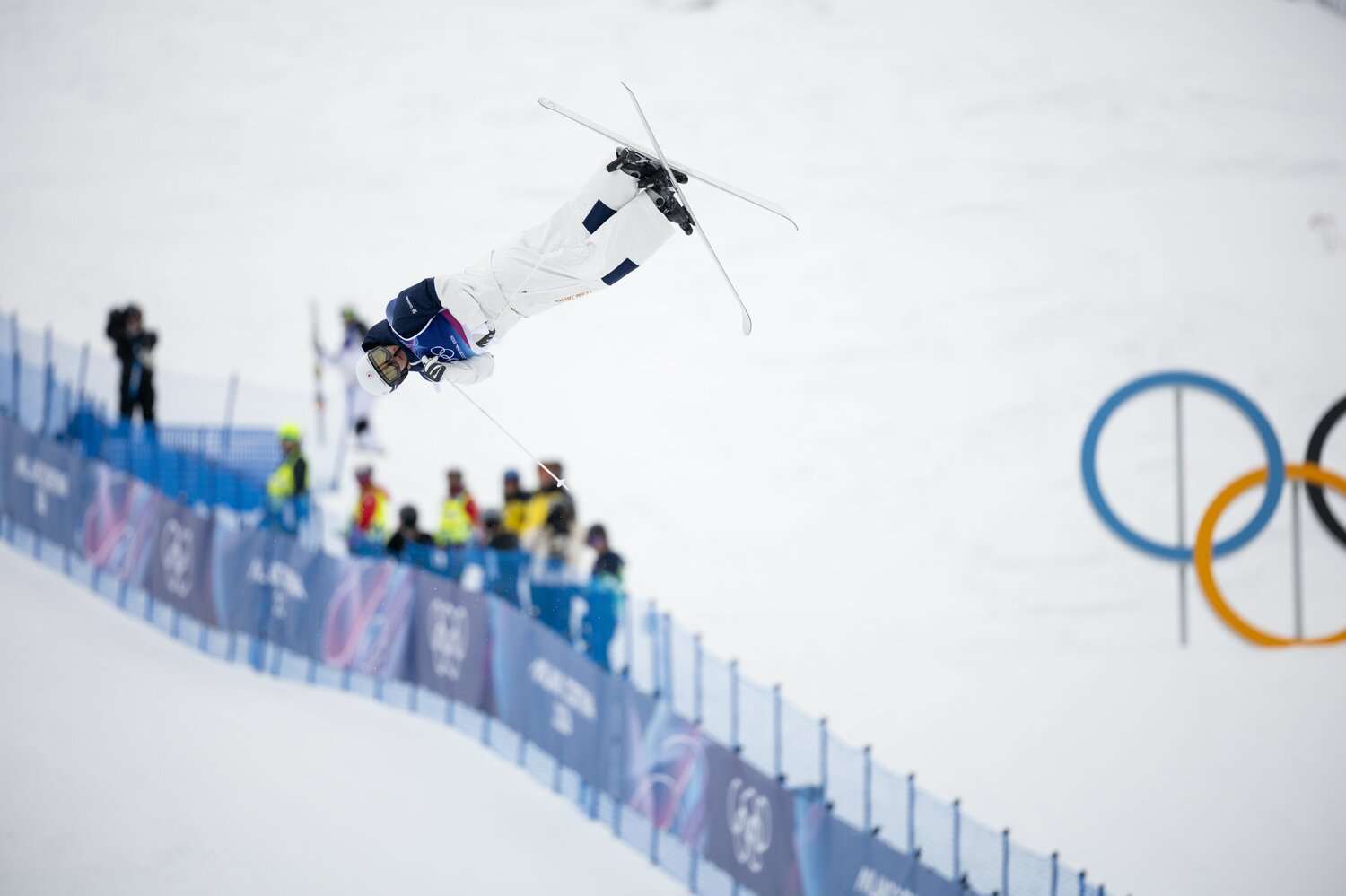 最後に大技を繰り出した堀島が首位に立ったが……　©Nanae Suzuki/JMPA