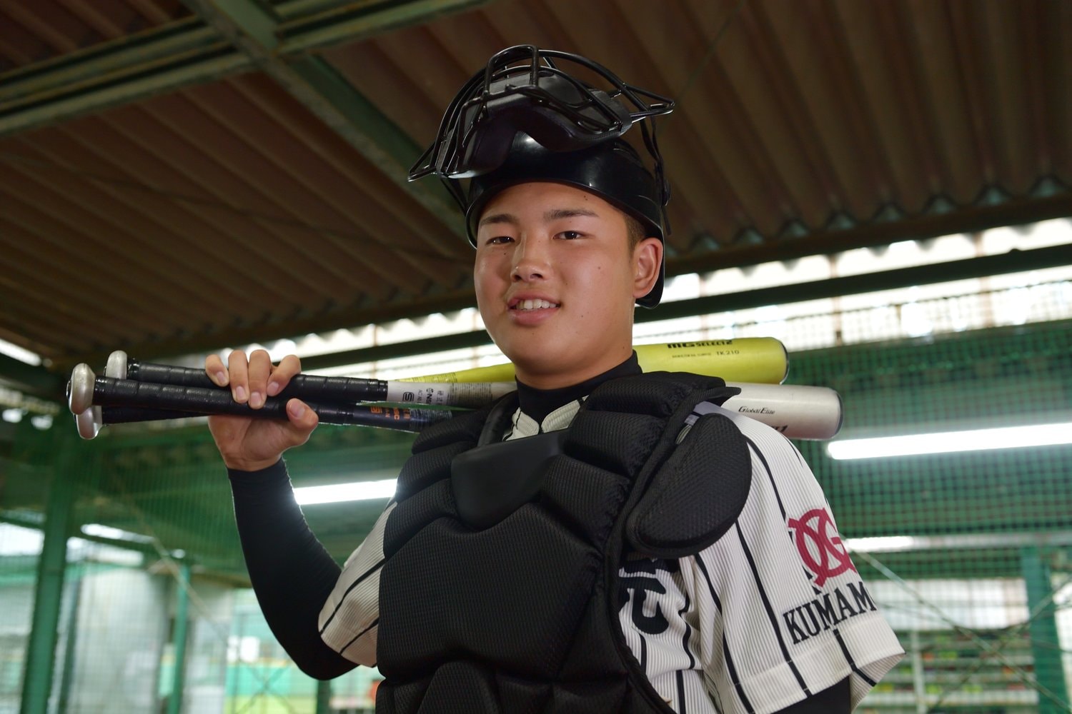 九州学院時代の村上©Takuya Sugiyama