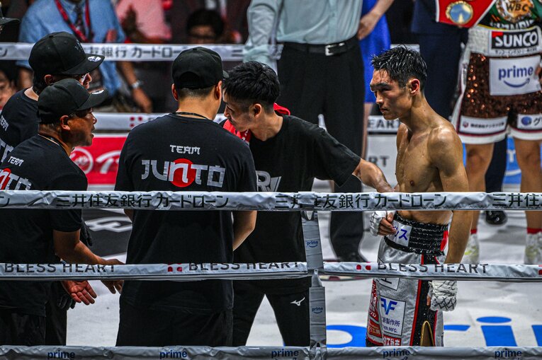 中谷潤人vs.西田凌佑（WBC・IBF世界バンタム級王座統一戦） ©Takuya Sugiyama