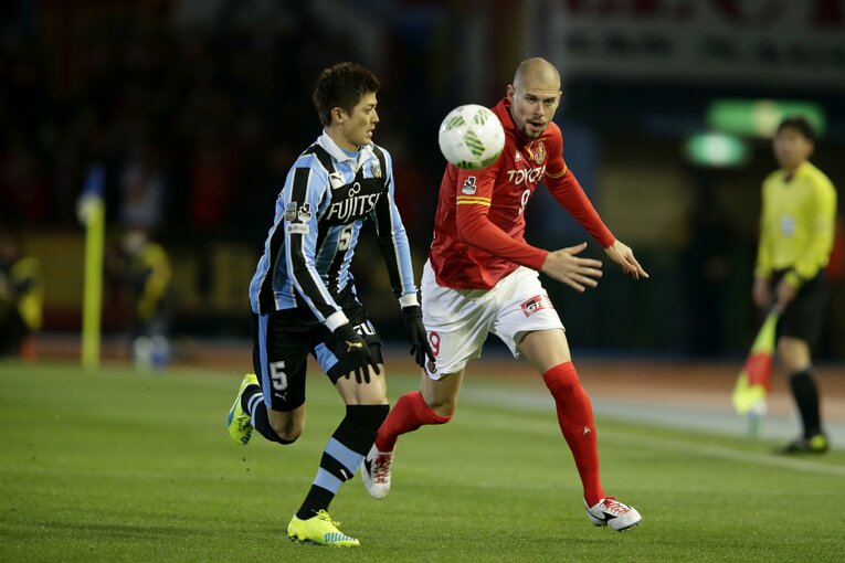 川崎・谷口彰悟（左、2016年撮影）　(C)Kiichi Matsumoto