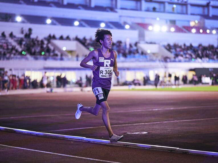 MARCH対抗戦3組に登場した立教大・小倉史也（3年）　©Yuki Suenaga