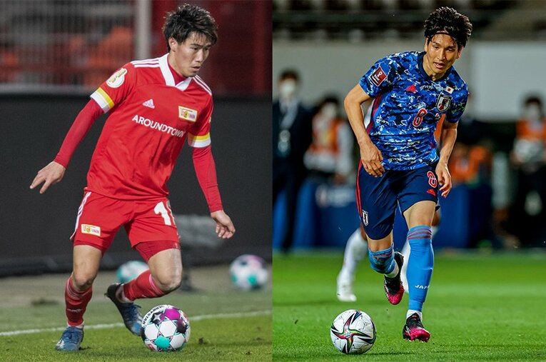 遠藤渓太と原口元気。2人の日本人アタッカーとウニオンの戦いぶりに、新シーズンは注目したい ／ photograph by Getty Images/JMPA