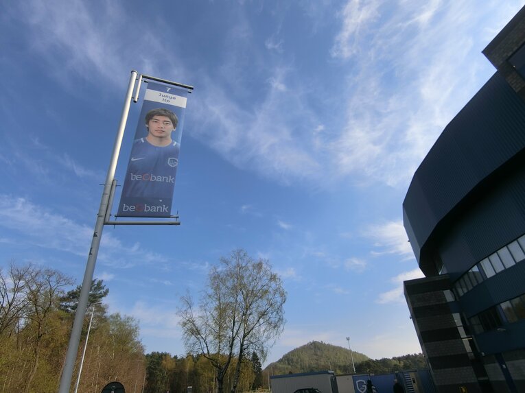 ヘンクのホームスタジアム、クリスタル・アレナで　©Takashi Kumazaki