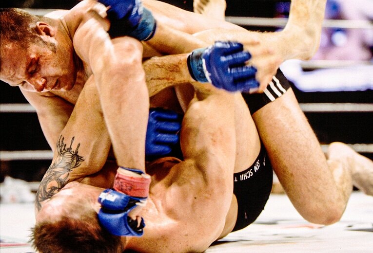 身長差をものともせず、後にK-1で大活躍するシュルトを完封