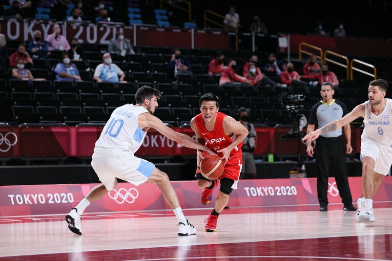 東京五輪（富樫勇樹）　©Kaoru Watanabe／JMPA