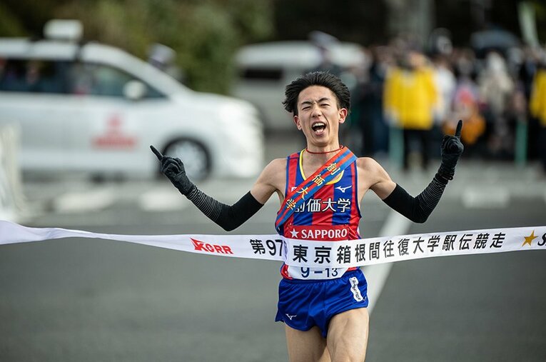 創価大・三上雄太 ／ photograph by Nanae Suzuki