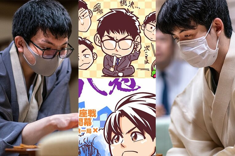 8月の将棋ハイライト。各月のイラストは関連記事からご覧になれます！ ／ photograph by Junsei Chida/Takuya Sugiyama