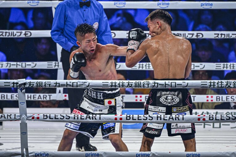 井上拓真vs.堤聖也（WBA世界バンタム級タイトルマッチ）©Takuya Sugiyama