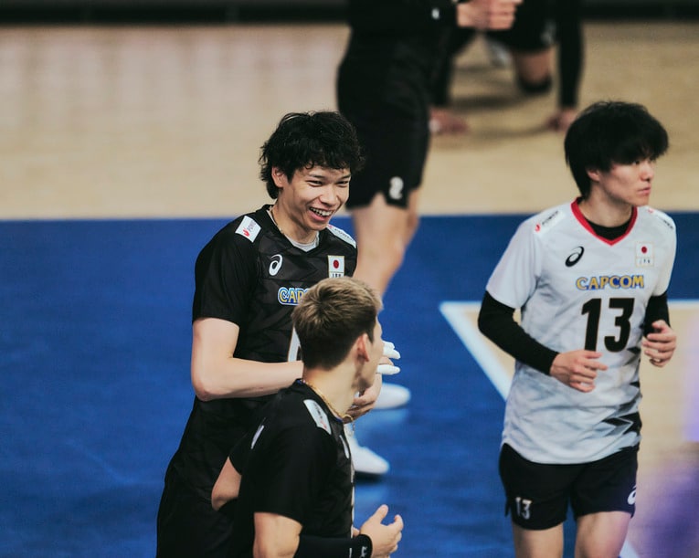山内晶大（VNLスロベニア戦）©︎Yuki Suenaga