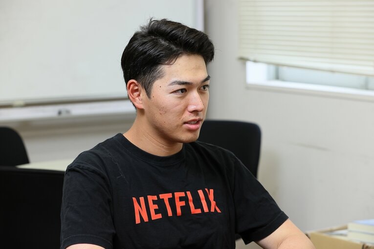 NumberWebのロングインタビューに応じた清原正吾 ©Shigeki Yamamoto