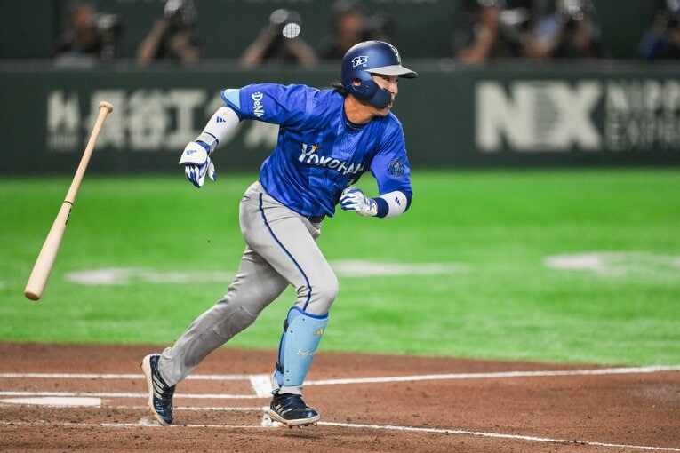 躍動感あふれる度会のプレー　©Nanae Suzuki