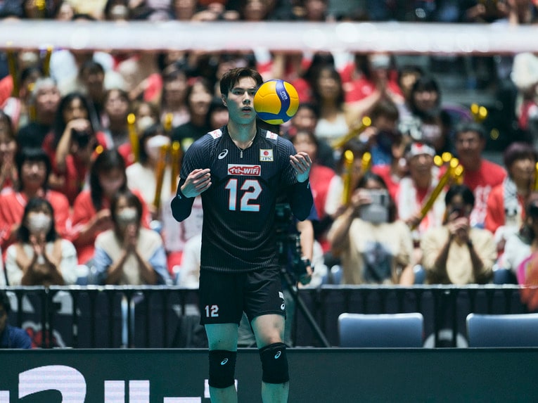 高橋藍　©︎Yuki Suenaga