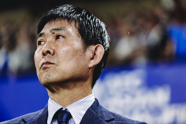 本大会まで1年、森保監督はさまざまなオプションの「仕込み」を考えているはずだ　©Kiichi Matsumoto