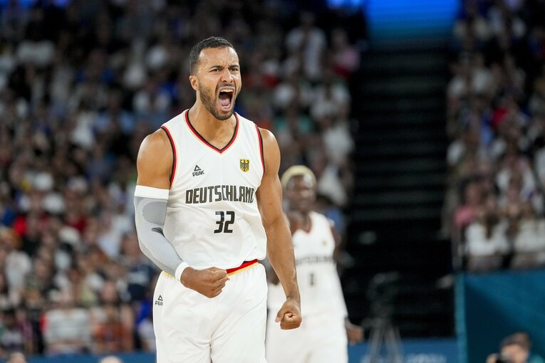 パリ五輪ドイツ代表でもあるティーマンは今季から群馬に　©︎Getty Images