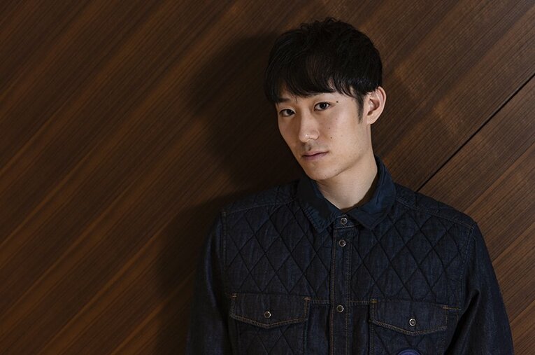 W杯の激闘を終えた後、インタビューに答えた柳田将洋。新たなシーズンへ、すでに挑戦は始まっている。 ／ photograph by Wataru Sato