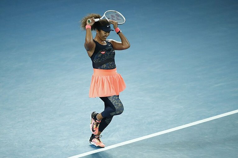 全豪優勝を決めた瞬間の笑顔©Getty Images