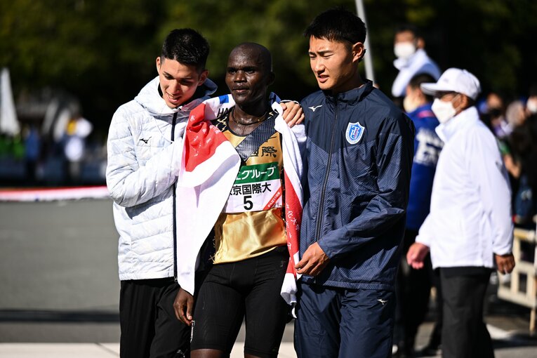 仙台育英高→東京国際大のルカ・ムセンビは大学駅伝でも活躍　©Nanae Suzuki