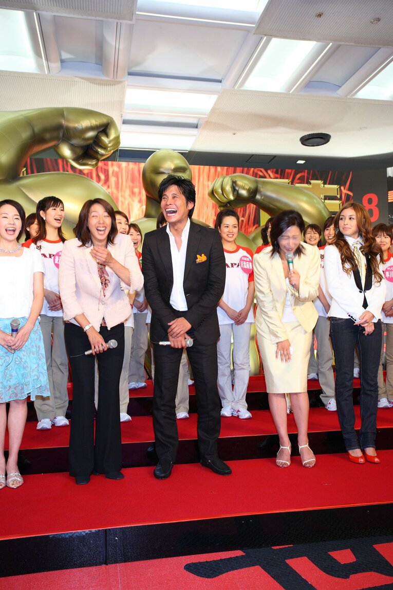 2007年の世界陸上（大阪）製作発表　©BUNGEISHUNJU