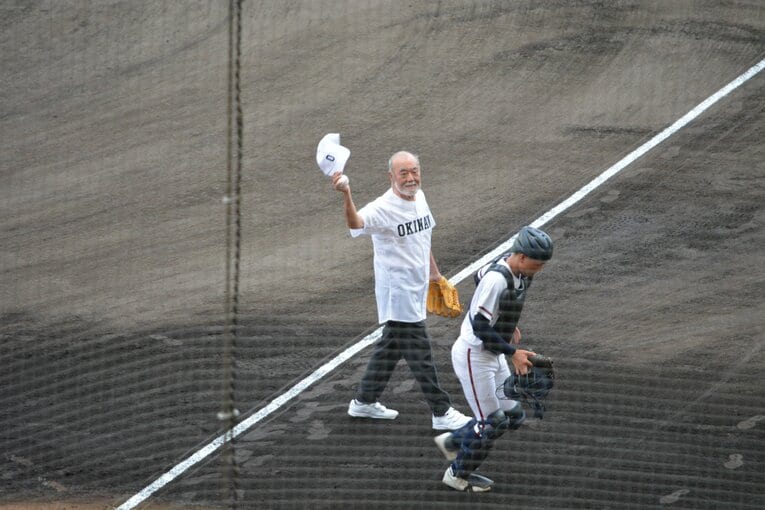 安仁屋宗八は沖縄出身初のプロ野球選手として知られる　©Takarin Matsunaga