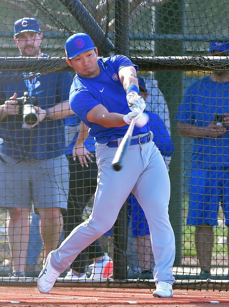 打撃の新フォームにも取り組む鈴木　©JIJI PRESS