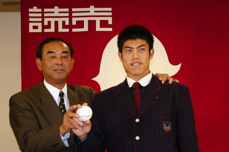 広陵から巨人に入団した西村健太朗　©JIJI PRESS