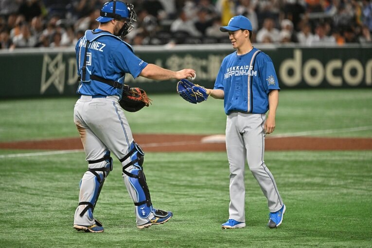 矢澤は野手・投手両方で成績を残す“二刀流”となった　©Hideki Sugiyama