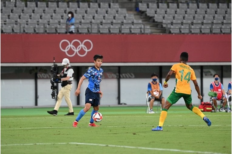 久保の先制ゴール©Asami Enomoto/JMPA