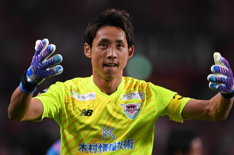サガン鳥栖に所属するGK・朴一圭（パク・イルギュ）33歳 ／ photograph by Masashi Hara/Getty Images