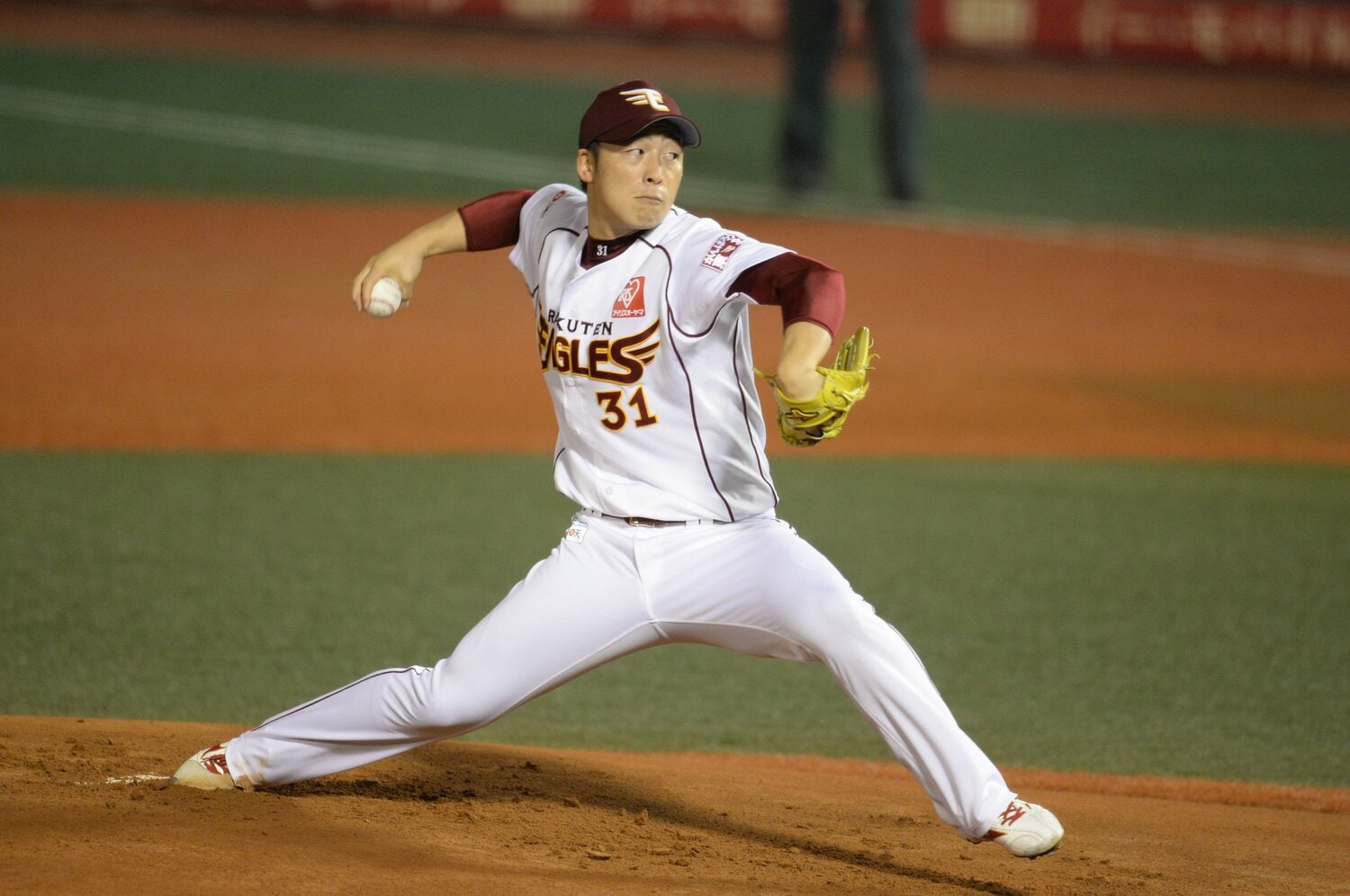 力投する美馬。プロ野球選手としては小さな体を鍛え上げ、故障とも辛抱強く向き合った ©Naoya Sanuki