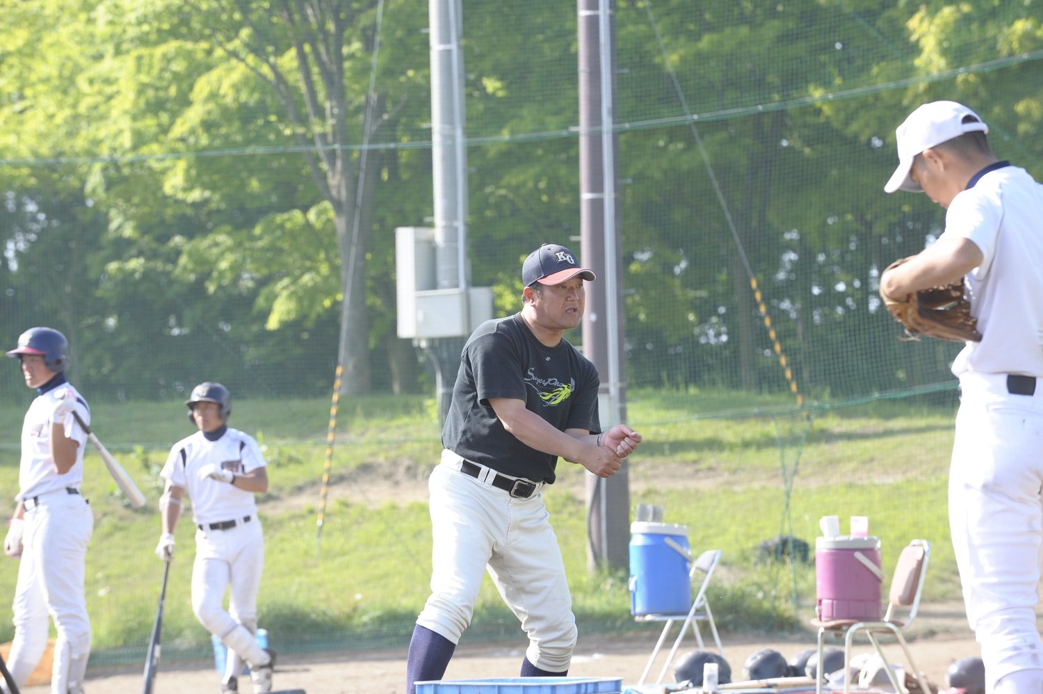 2010年当時の指導風景 ©Asami Enomoto