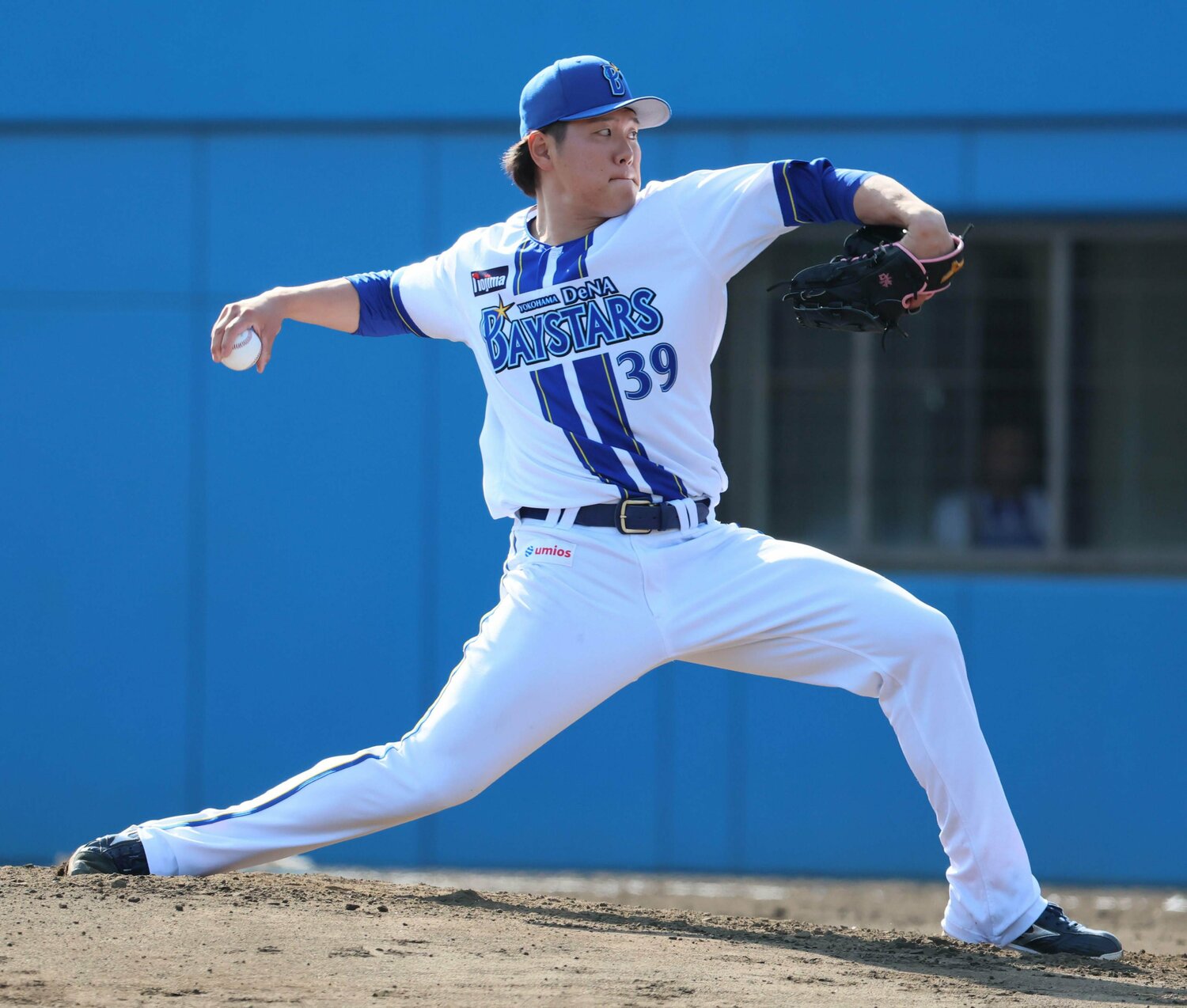スタイルを変えてファームリーグで力投を続けていた春先の若松 ©KYODO