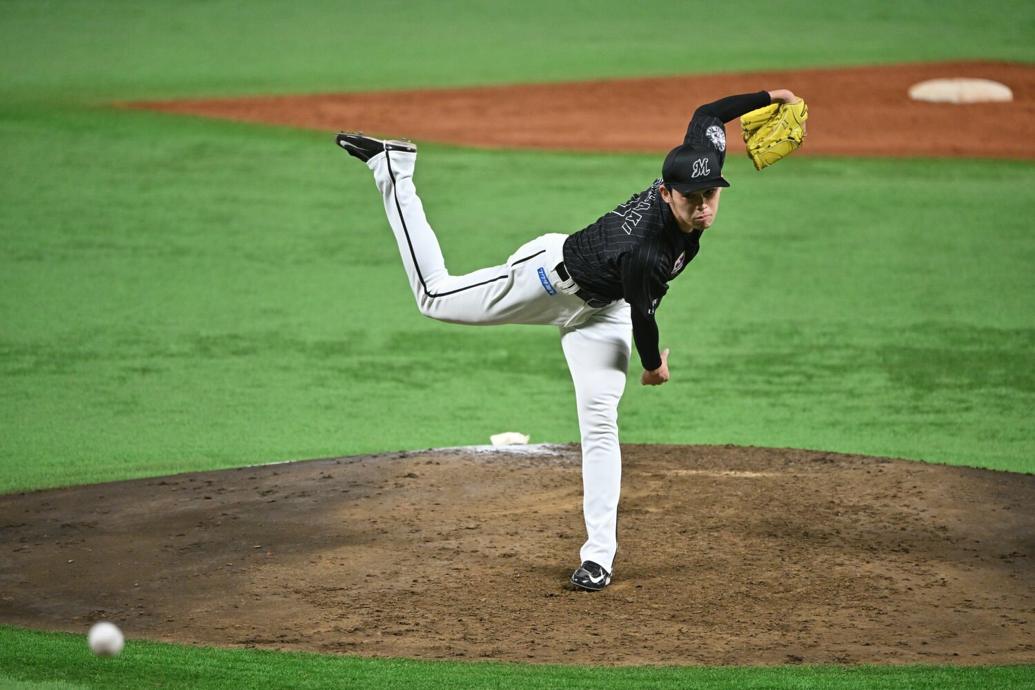 佐々木朗希は最速164キロのストレートを今季、何度も記録している ©︎Hideki Sugiyama