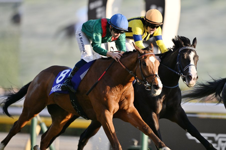 「外国馬はジャパンカップを勝てない」世界最強カランダガンはなぜ“通説”を覆せたのか？「約10億円獲得…じつは計画的だった」衝撃レコード勝ちのウラ側＜Number Web＞ photograph by Keiji Ishikawa