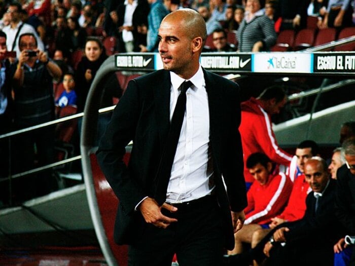 ＜バルサの超攻撃革命＞ グアルディオラ 「3-4-3とセスク獲得の謎」＜Number Web＞ photograph by Daisuke Nakashima