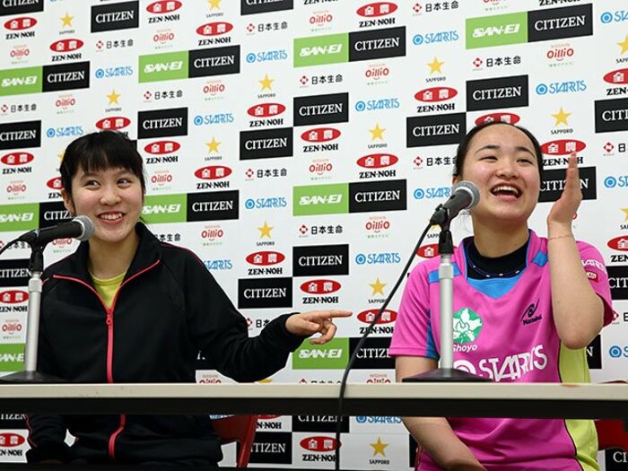 卓球女子、10代の躍進。～日本選手権でベスト8中6人が10代！～＜Number Web＞ photograph by AFLO