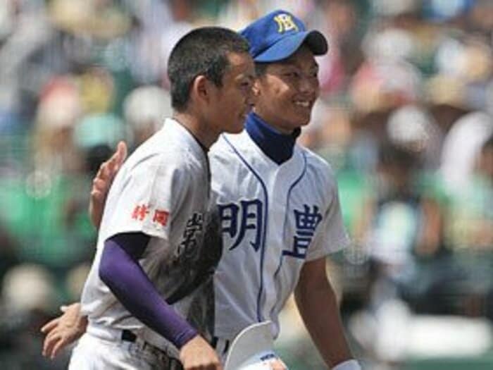 明豊・今宮と常葉橘・庄司が決闘!ライバル物語の続きはプロで。<Number Web> photograph by Hideki Sugiyama