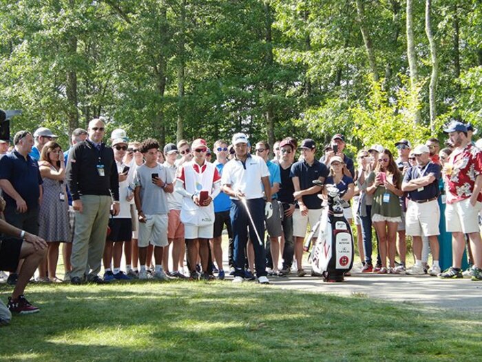 松山英樹、目に見えるほどの変化。ショットも、メンタルも、ピンポンも。＜Number Web＞ photograph by Sonoko Funakoshi