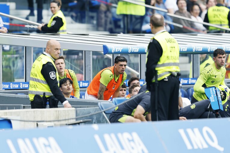 ベンチからも最後までチームの反撃を信じたが　©Daisuke Nakashima