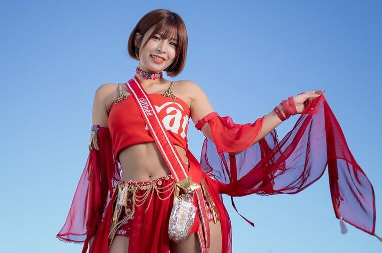 F1の世界ではグリッドガールが廃止され、レースクイーン的存在は世界的に見れば稀だ。日本ではなぜ必要とされているのか、トップレースクイーンに聞いた ／ photograph by Shiro Miyake