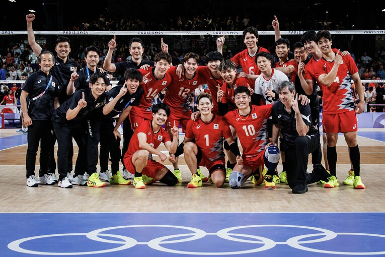 パリ五輪 アルゼンチン戦　©︎Volleyball World